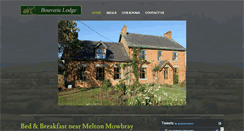 Desktop Screenshot of bouverielodge.co.uk